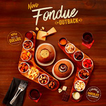 Outback Apresenta Seu Novo Fondue Mix Mais Queijos E Dois Tipos De